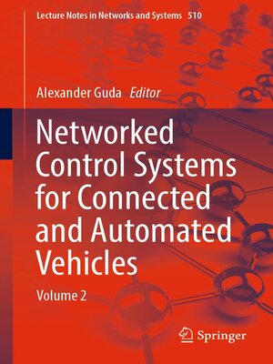 cover image of Networked Control Systems for Connected and Automated Vehicles